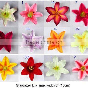 Flower head stargazer LILY ( lily casablanca ) 5" (13cm)