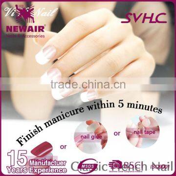 Newair Popular Full Cover 24pcs Artificial False Nail Art Tip Designs Press on Nails photo-2