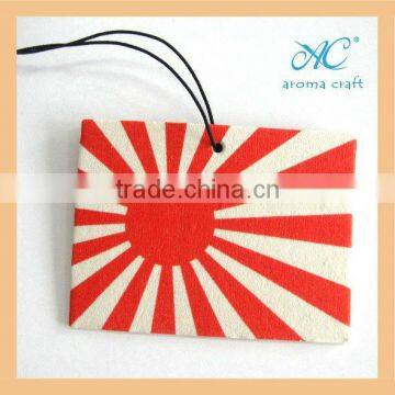 Best seller for promotional gifts car air freshener use custom design auto perfume card