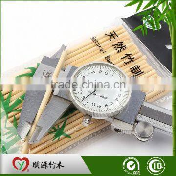 Custom Bbq Eco-friendly Barbeque Natural Special Food Round One Point Bamboo Skewer
