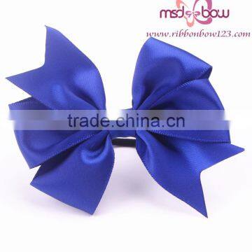 Custom Satin Ribbon Bow With Elastic for Perfume Bottle Package photo-5