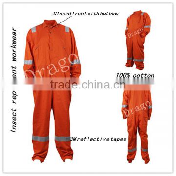 breathable cotton prevent mosquito coverall manufacturer