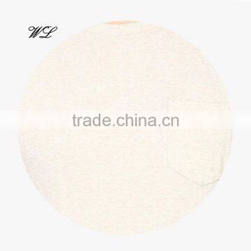 Men Fitted Blank Bulk 2017 Wholesale Knit T-shirts Stylish Plain T-shirt photo-5