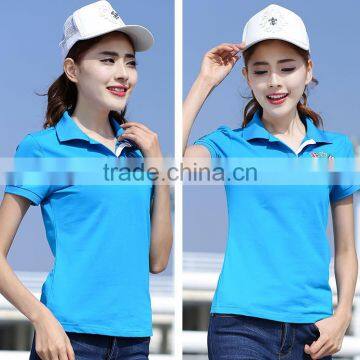 Top Good Quality Popular Fashion T-shirt Polo Womens Design Professional Wholesale Polo Shirts photo-5