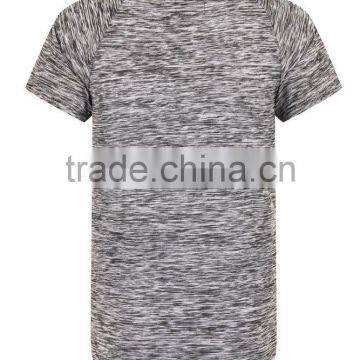 Tri Blend Fitness t Shirts for Men, Custom Gym T-shirt, High Quality Slub Slim Fit t Shirt photo-2