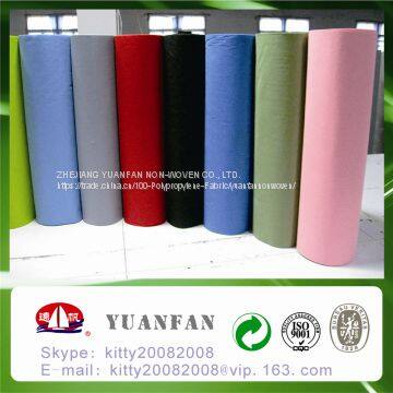 Good Quality of Plain 100% pp Non Woven Fabric photo-3