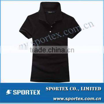 cotton women's Polo shirt / Golf shirt for ladies