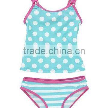 Design Girl Spot Print Swimsuit Tankini