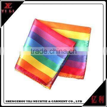 Hot selling beautiful custom ladies handkerchiefs wholesale