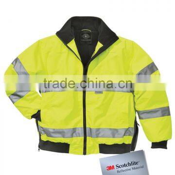 High Visibility Reflective Safety Jacket Waterproof Work Wear photo-3