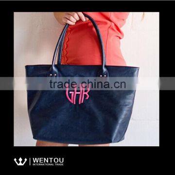 Fashionable Fine Quality Handbag Leather Tote Bag photo-5