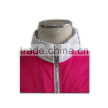 Great Workmanship Popular 100% Cotton Pink Quilted Sweatshirts photo-4