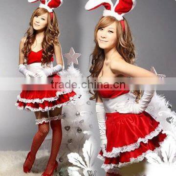 2015 Wholesale Sexy Adult Bunny Costume photo-2
