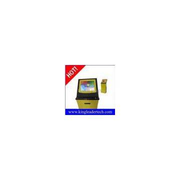designs Ticket vending kiosks thermal printer and finger print reader LINUX/NT4.0/XP