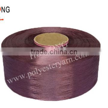 100 pct polyester yarn fdy 150D/96F for knitting xiaoshan factory