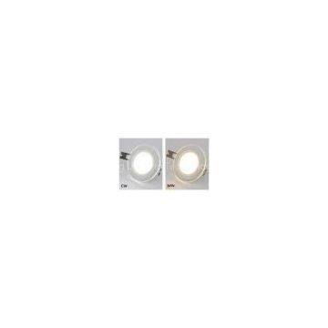 12W Super Bright LED Glass Downlight , 6000K Display Lighting