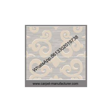 Fashion Design Jacquard Flower Loop Tile Tufted Machine Made Carpet photo-2