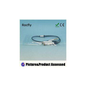 1 Male To 2 Female Audio Cable