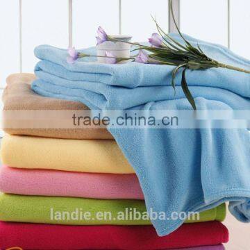 100% POLYESTER SOFT TOUCH LIGHT WEIGHT CORAL FLEECE BLANKET