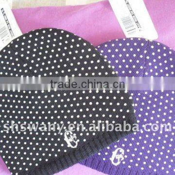 2012 SWANY-04 fashion new style women 's purple dot hat