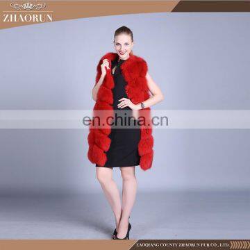 Buy Wholesale From China 1 Kg Red Fox Fur Vest Plus Size Furs Coats photo-5