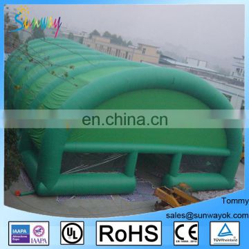 Green Large Outdoor Inflatable Building Military Tent Balloon Tent