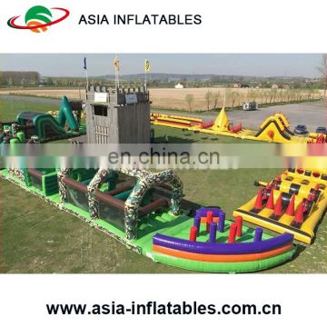 High Quality Giant Adrenaline Rush Extreme Inflatable Obstacle Course