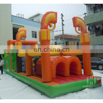 Giant adult inflatable obstacle course