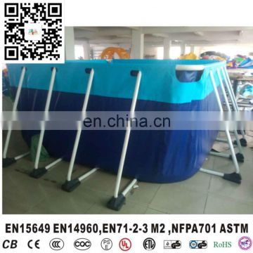 Hot sale outdoor mental fram swimming pool for sale with CE EN71 approved,steel frame pool