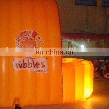 new style popular led light used inflatable spray booth for sale