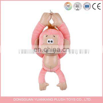 12cm stuffed animal plush monkey keychain