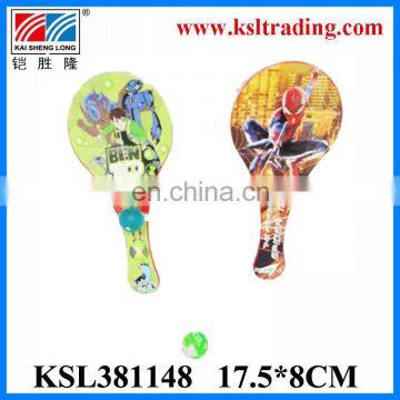 hot sale beautiful racket cheap small plastic toys