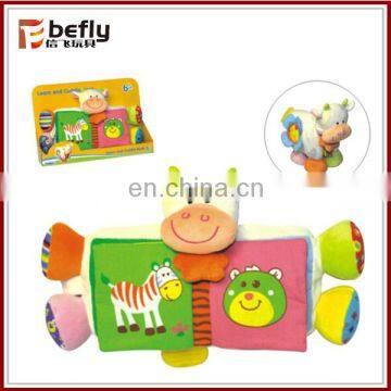 Shantou educational Learning soft cloth baby books