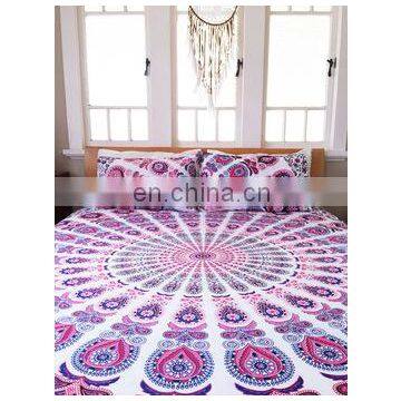 Indian Cotton Mandala Designer Quilt Cover Doona Cover Bedding Quilt Cover Comferter