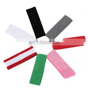 Custom embroidery customized cotton headbands own design logo