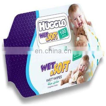 120 PCS jumbo Pack HIGH QUALITY HUGGLO WET WIPES TURKISH PRODUCTS