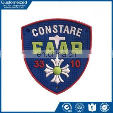 2016High quality Fashion promotional Factory Price rubber logo patches