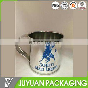 China supplier's new products beer tin mug with or without handle