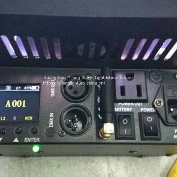 Cheap 6in1 RGBWA+UV Batery Powered Uplight,wireless up Lighting,flat Led Par,wedding Light,stage Light Dmx photo-3