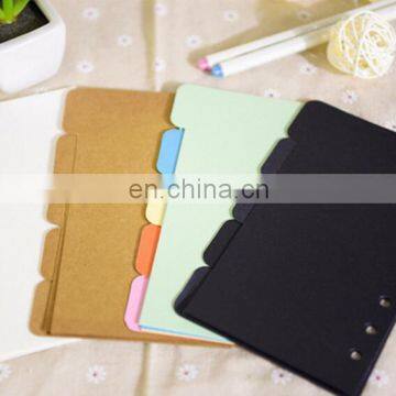 5 Subject Notebook Tab Insertable Dividers 5 Multicolor Tabs 1 Set