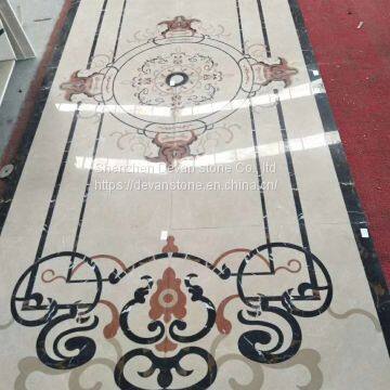 Waterjet Marble Mosaic Floor Waterjet Medallion photo-4