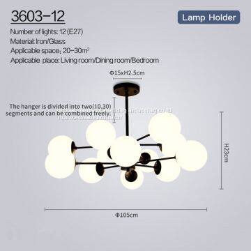 Nordic Chandelier Light Bulb photo-2