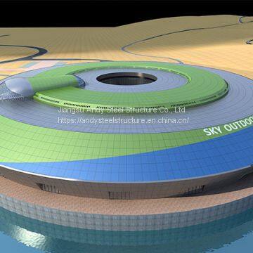 Korla Steel Space Frame System Theme Park