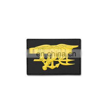 Customized logo 3D Silicone Raised Rubber Patch