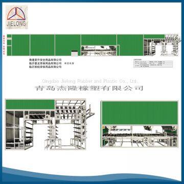 Rubber gloves dipping production line