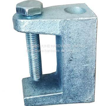 Galvanized iron beam clamp