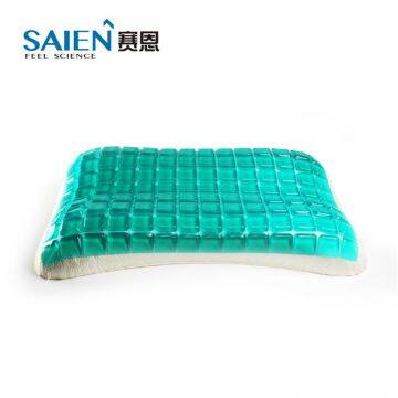 viscoelastic memory foam bedroom gel cooling pillow