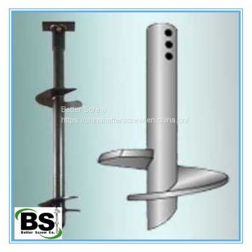 Foundation Screw Piles With Helical Brackets for the United Rome photo-3