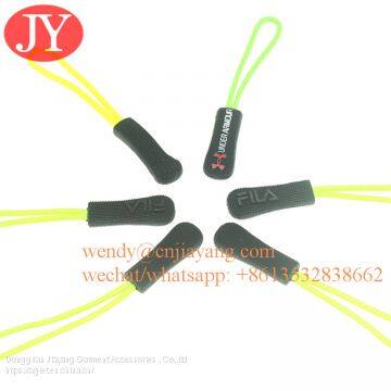 Jiayang Colorful Durable Cord Zipper Puller String Zipper Pull Plastic Zipper Puller photo-3