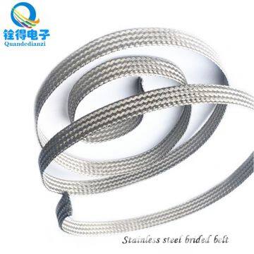 We Can Supply High Temperature Environmental Protection Corrosion Resistant Stainless Steel Braid Belt